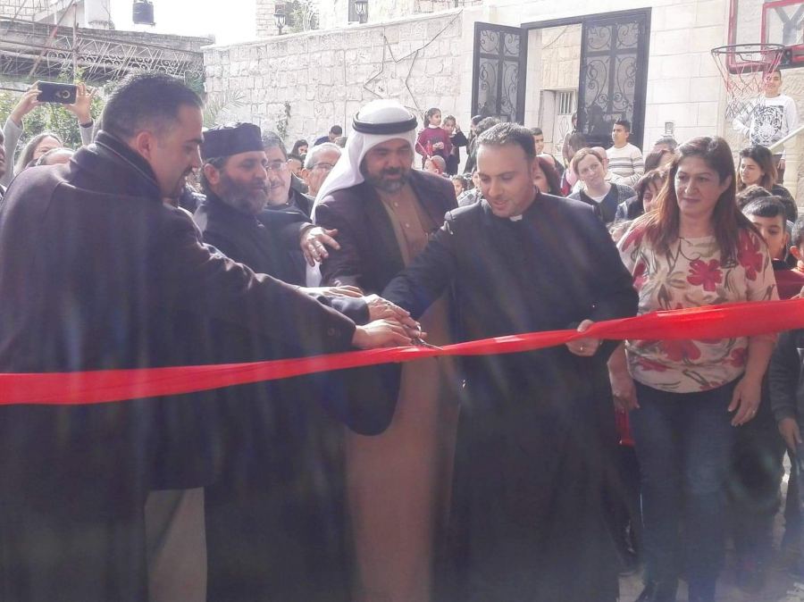 خاص_صور / إفتتاح كنيسة القديس متى الأسقفية في بلدة الزبابدة للبازار الميلادي الخيري السنوي 2018